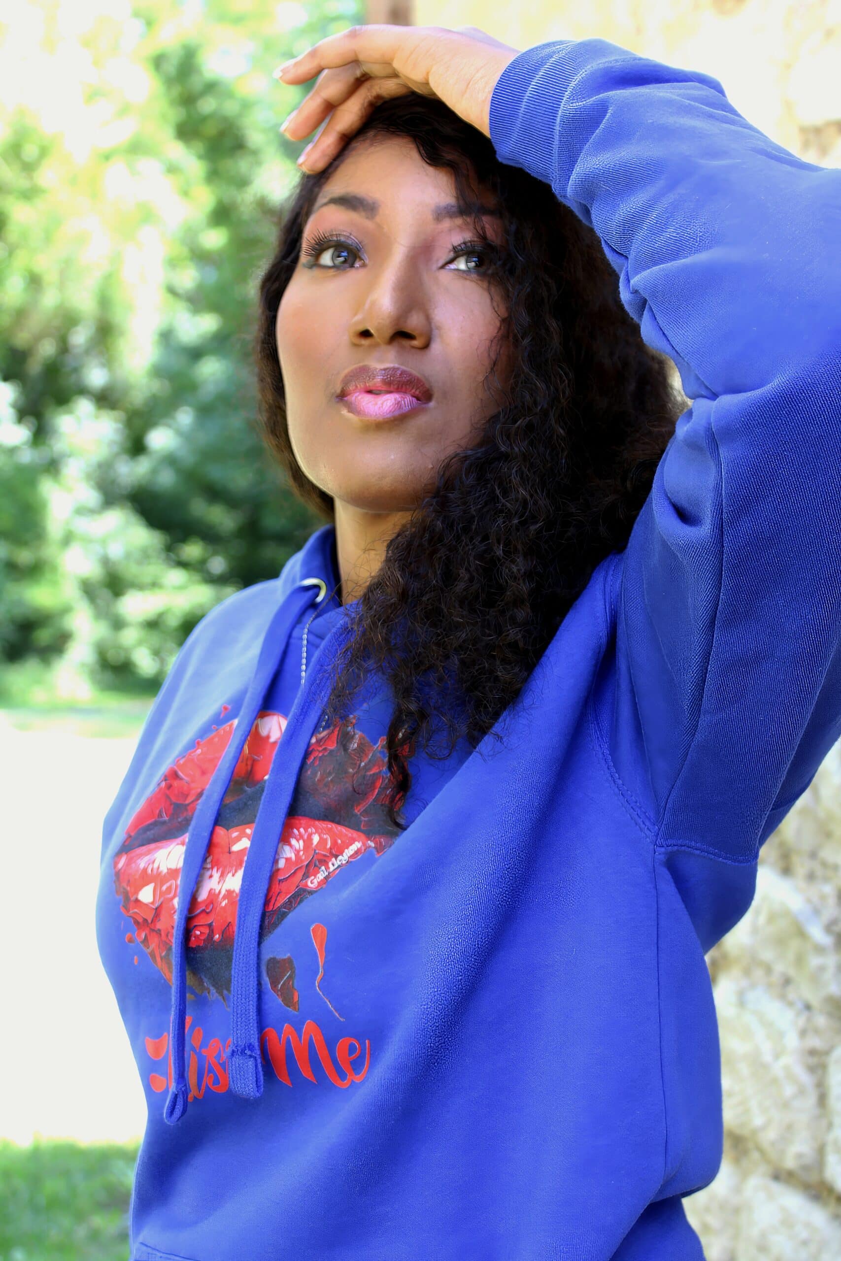 KISS ME 1 Sweat à Capuche BPR Unisexe (Édition Lover)