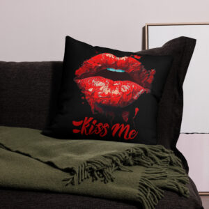 KISS ME 1 Housse coussin (Édition Lover)
