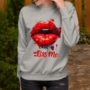 KISS ME 1 Sweatshirt Unisexe (Édition Lover)